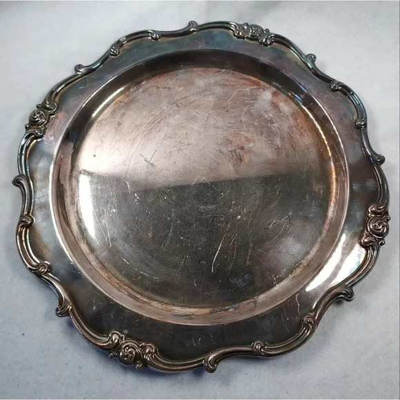 Gorham Silverplate Round Plate - Picture 1 of 5